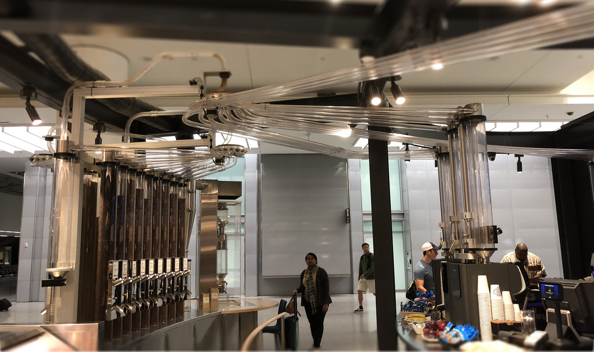 Coffee roasting facility at Roasting Plant
